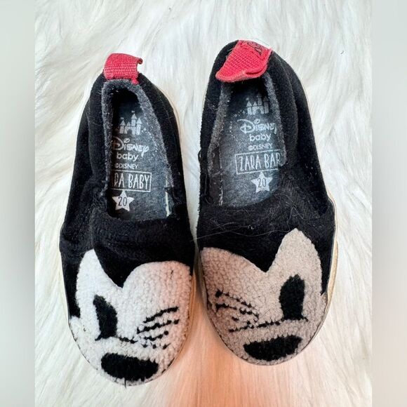 Zara Mickey Mouse slip ons - Picture 2 of 3